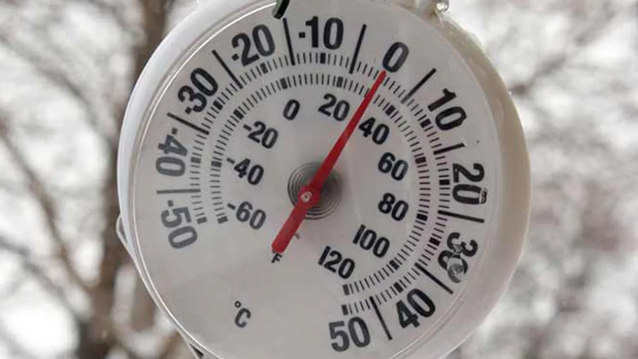 În această dimineaţă s-a înregistrat cea mai scăzută temperatură din acest an! Vezi aici ce valoare au arătat termometrele