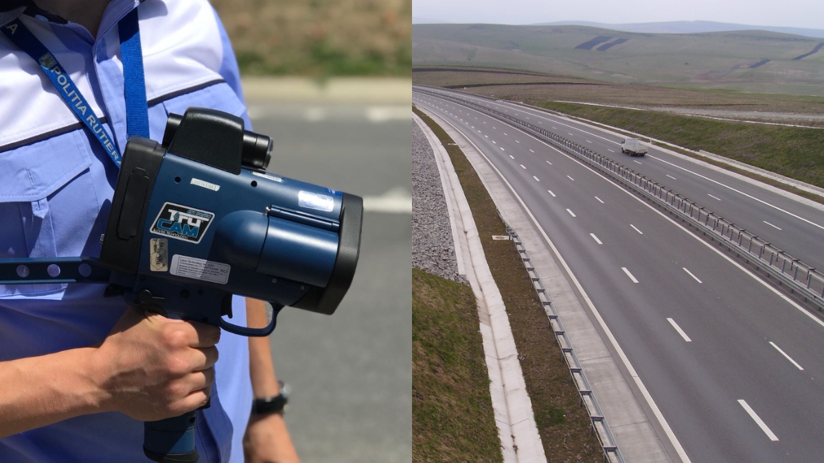 Mare atenție șoferi! Locurile noi în care se ascund polițiștii cu radarul pe autostradă