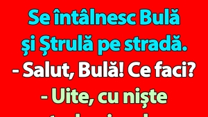 BANC | Bulă și Ștrulă se întâlnesc la Piața Sudului