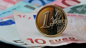  A crescut moneda euro. Cu cât se tranzacţionează luni