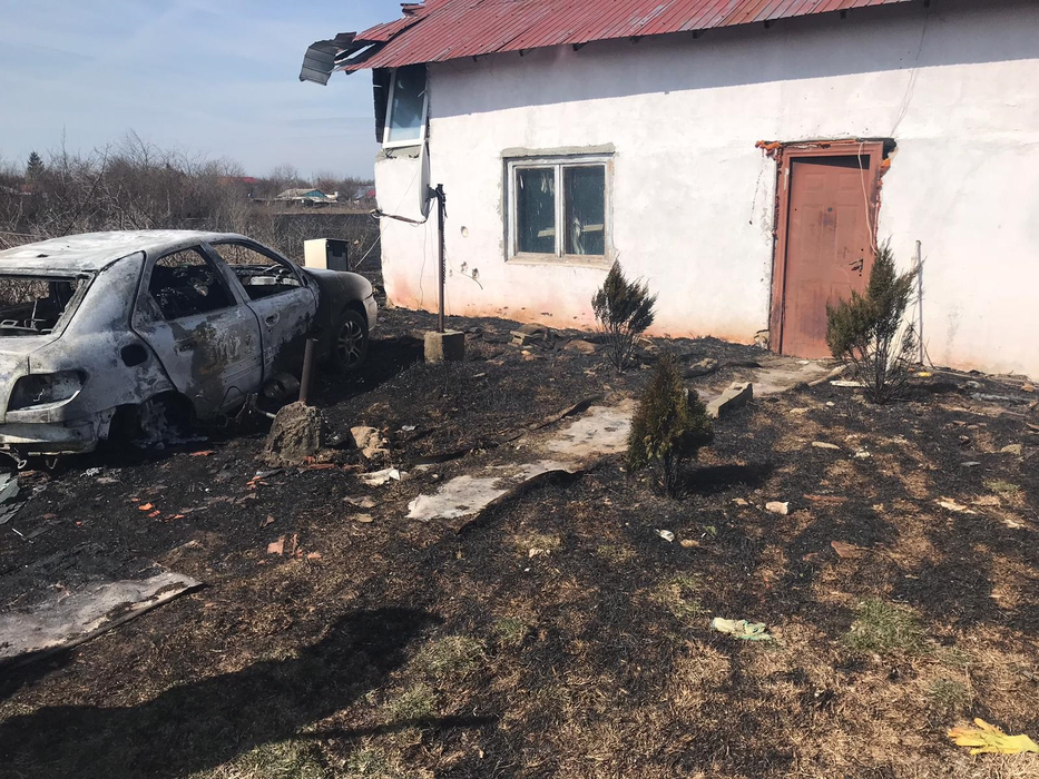 Un incendiu de vegetație a scăpat de sub control în Giurgiu