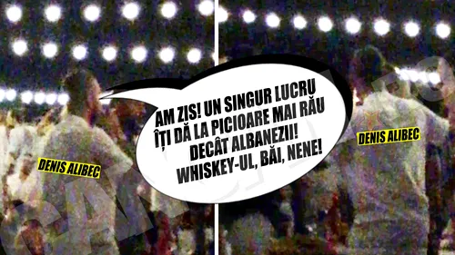 DENIS ALIBEC recidivează după scandalul de la ”EURO”. A sudat ţigările şi a stors paharele până la 4 dimineaţa!