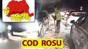 ANM anunță cod roșu în România! Lista zonelor afectate