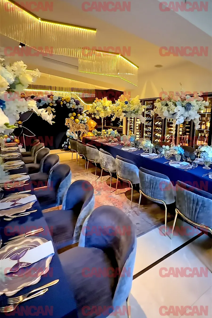 Decorul a fost ales pe sprânceană, iar locația a fost spectaculoasă