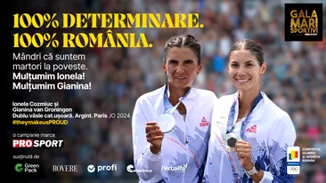 Premii pentru Gianina Van Gronigen și Ionela Cozmiuc, la Gala Mari Sportivi ProSport 2024: „Eram hotărâtă să nu...”