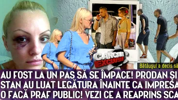 Au fost la un pas sa se impace! Marcel Prodan si Alexandra Stan au luat legatura inainte ca impresarul sa o faca praf public!