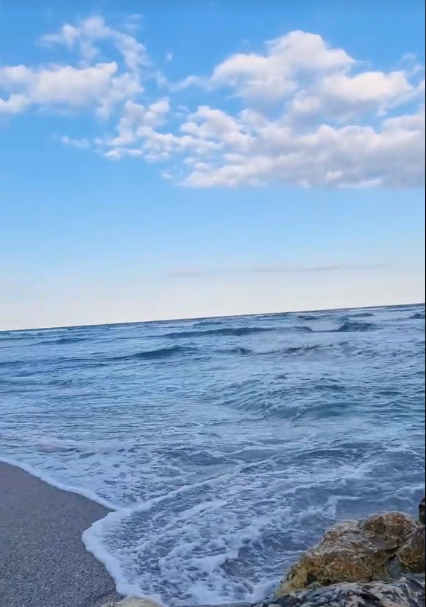 Plaja Tuzla i-a cucerit pe turiști /Foto: TikTok