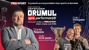 Emisiunea „Drumul spre performanță”, vineri, 6 iunie, de la ora 14.00. Cine e cel mai tânăr campion în drift?