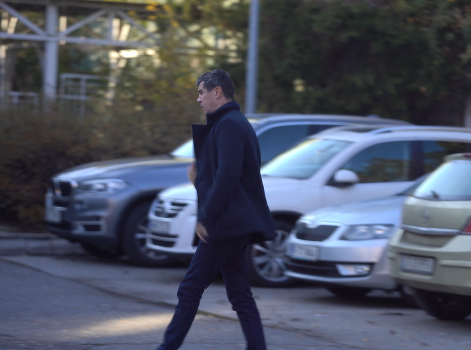 Mihai Leu, în "vizită" la Dani Oțil (Foto: CANCAN.RO)