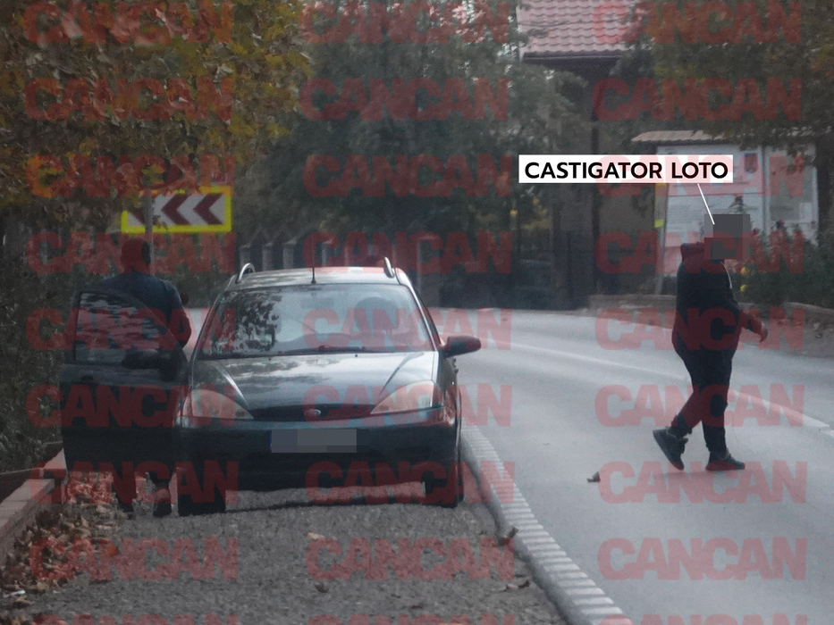 Câștigătorul de la loto a ajuns la el în comună (Foto: CANCAN.RO)