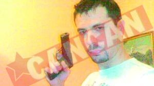 "Mascatul" pistolar, vanat de politie