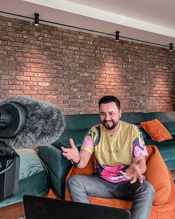 Ca la Hollywood! Cum arată studioul făcut special de Andra și Cătălin Măruță pentru David și Eva. Noi imagini din casa de 1.000.000 de euro