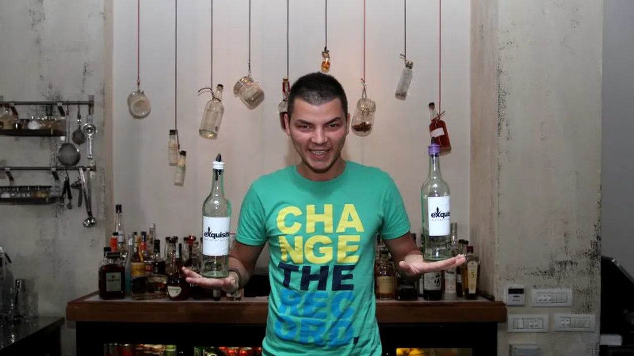 Valentin Luca, barmanul de la Românii au Talent: Mi-am dat cu o sticlă în tâmplă şi am căzut la pământ! Vezi ce s-a întâmplat!