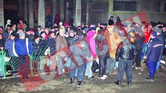 Isterie la Revelionul lui Vanghelie