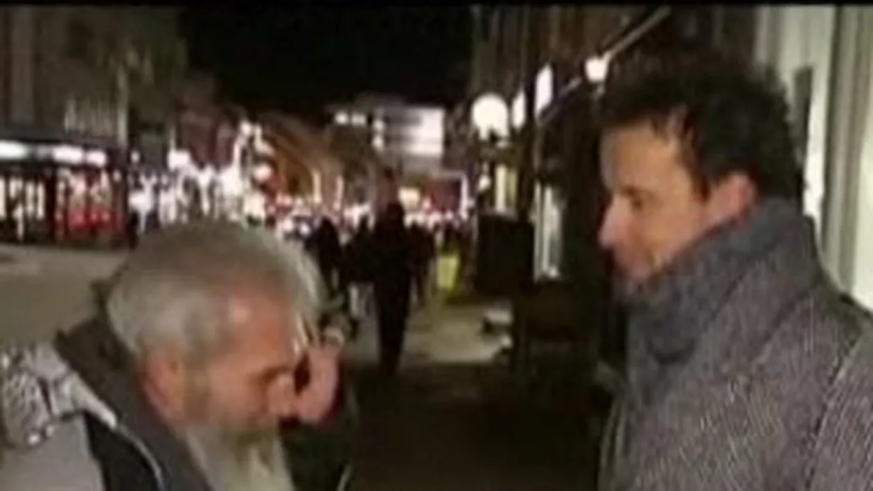 VIDEO Doi norvegieni au riscat sa-si lase casa pe mana unui cersetor roman