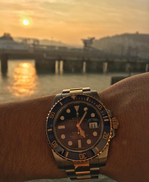 Cristian cu Rolex la mână