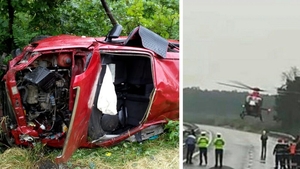 Accidente teribile pe A1! A fost solicitat elicopterul SMURD pentru victime
