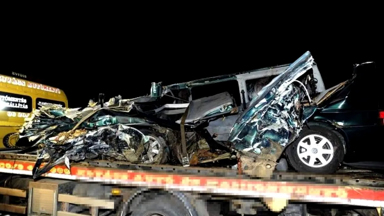 Șoferul microbuzului care a provocat tragedia din Ungaria, implicat în alte două accidente grave. MAE, precizări de ULTIMĂ ORĂ