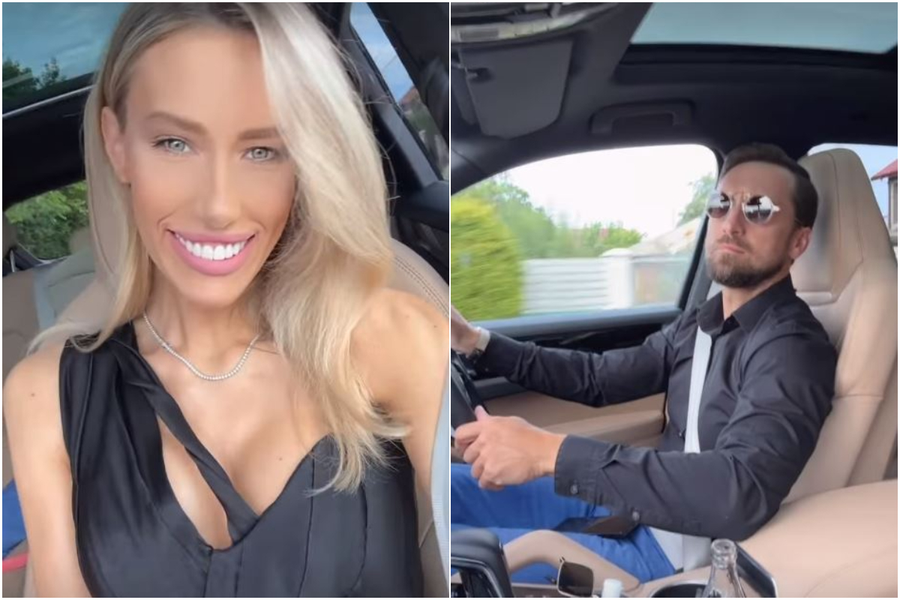 Unde au plecat Gabriela Prisăcariu și Dani Oțil, cu o zi înainte de nuntă. Soția matinalului de la Antena 1 a filmat totul