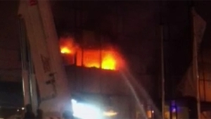 2014 a inceput sub zodia focului! Incendiu naucitor in Pipera