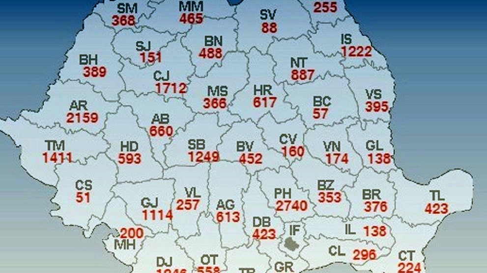 HARTĂ. Peste 28.000 de locuri de muncă disponibile în România, în 18 septembrie 2018. Situația pe județe