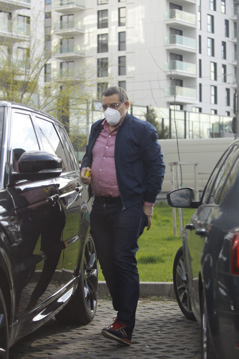 Gabriel Mutu, după ce și-a încheiat sesiunea de shopping