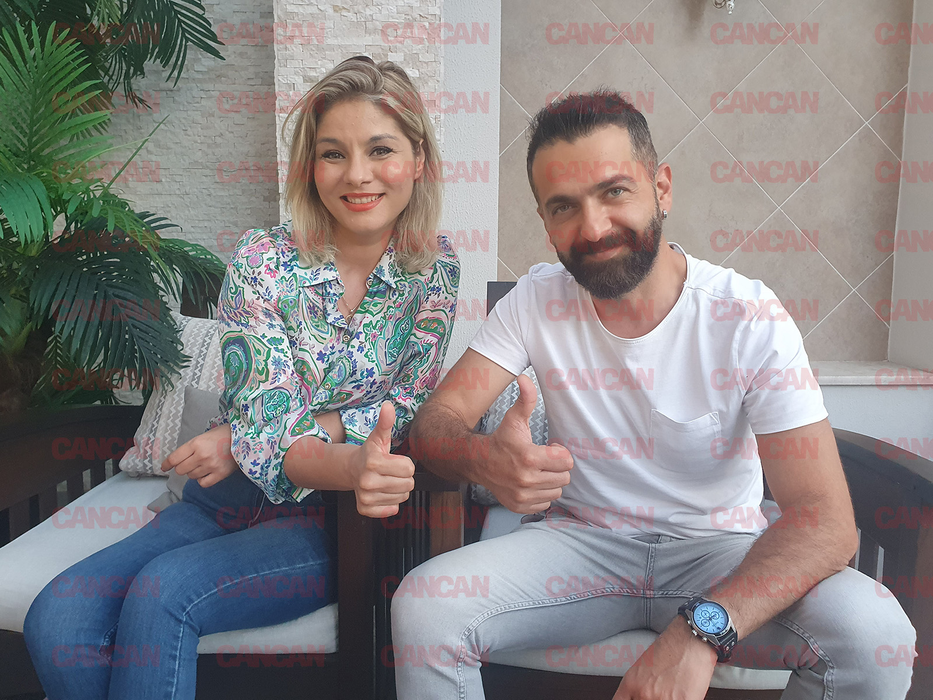 Andreea Mircea, alături de partenerul ei din Turcia