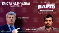 EXCLUSIV RAPID înainte de Rapid - Universitatea Craiova începe la ora 17:00, în direct pe YouTube - ProSport!