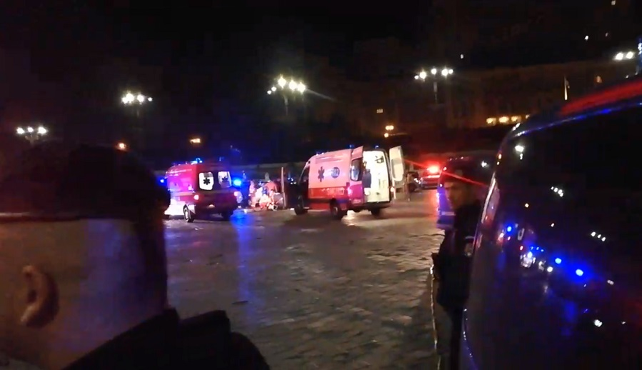 Au fost scene de groază în fața Palatului Parlamentului
