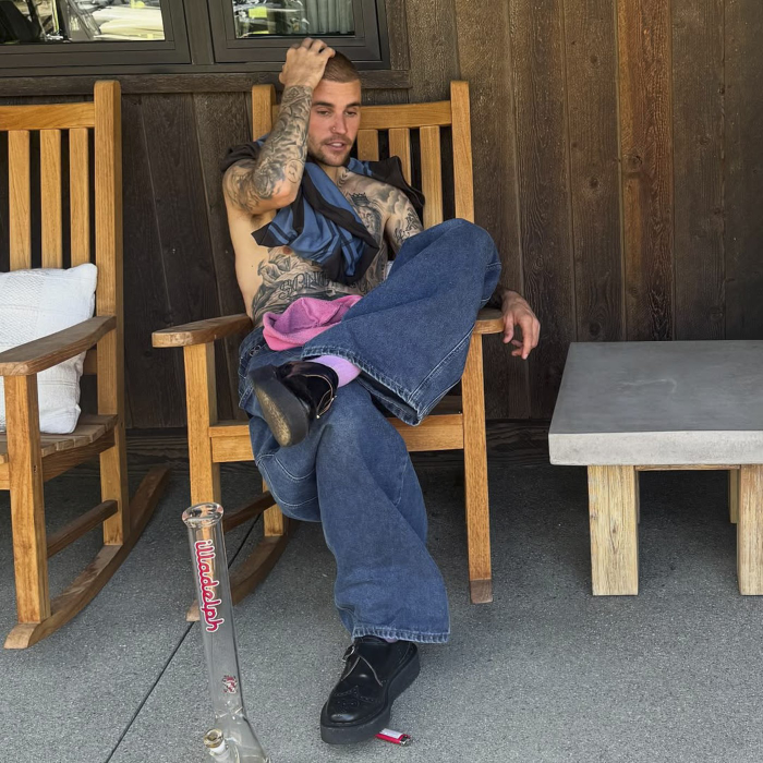 Captură de ecran a lui Justin Bieber, cea mai recentă postare pe rețelele de socializare, 30 mai 2025. Foto: Profimedia
