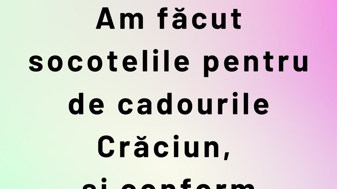 BANCUL ZILEI | Socoteli financiare pentru cadourile de Crăciun