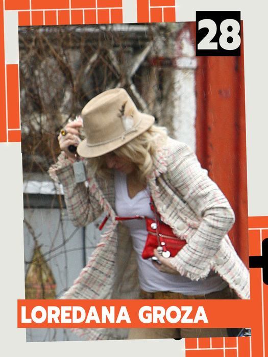 TOP 30 de vedete care fug din calea ploii. Ce loc ocupă Anna Lesko, Diana Munteanu sau Loredana Groza