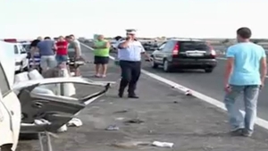 Grav accident de circulatie intre Ovidiu si Constanta. Sase persoane transportate la spital. Trei sunt in stare grava
