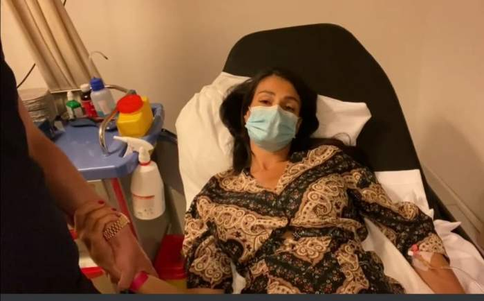 Anca Serea, de urgență la spital