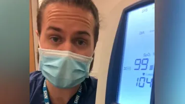 Ce se întâmplă cu respirația când porți masca de protecție! Un medic a făcut o demonstrație practică