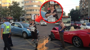 Prima reactie a soferitei implicate in accident! "M-am lovit cu Minune si m-a lasat cu sanii pe afara!"