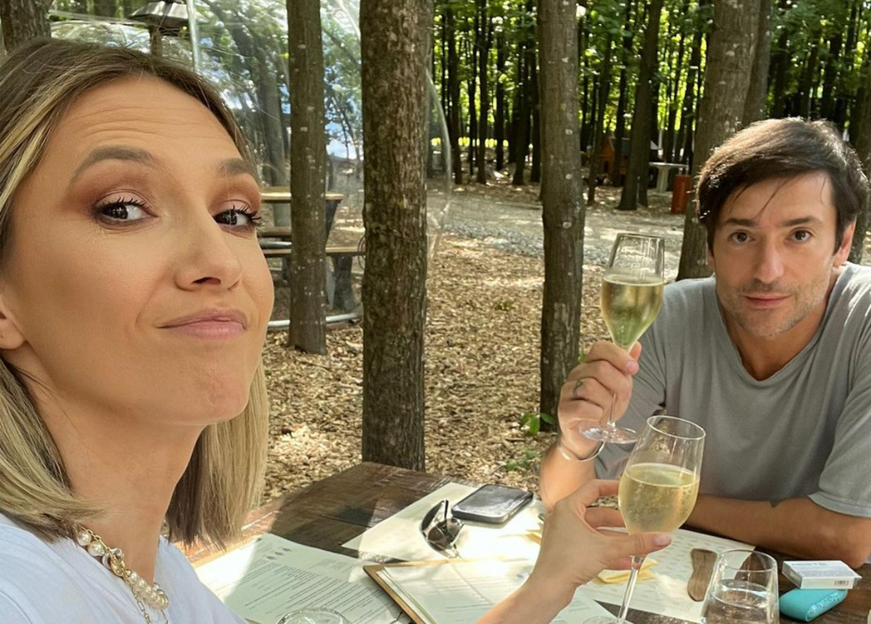 Adela Popescu și Radu Vâlcan. Foto: Instagram