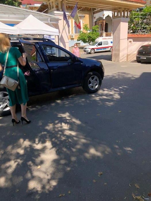 Gabriela Firea a ajuns joi, 2 iulie, la Spitalul Cantacuzino