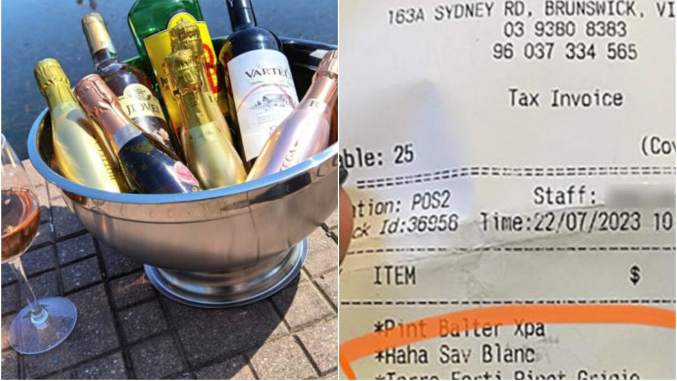 I-a cerut chelnerului să pună gheață în vin la restaurant, iar ce a urmat a șocat internetul. Mesajul pe care l-a primit pe nota de plată