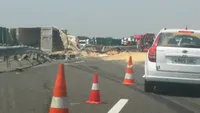 Accident pe Autostrada Soarelui. Traficul este blocat pe sensul de circulatie catre litoral