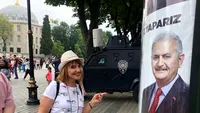 Echipa Marinei Almășan s-a ciocnit de chipul lui ”Liviu Dragnea” pe toate străzile din Istanbul.