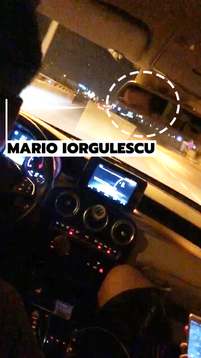 Mario Iorgulescu, filmat la volan  cu 130 km/oră prin București