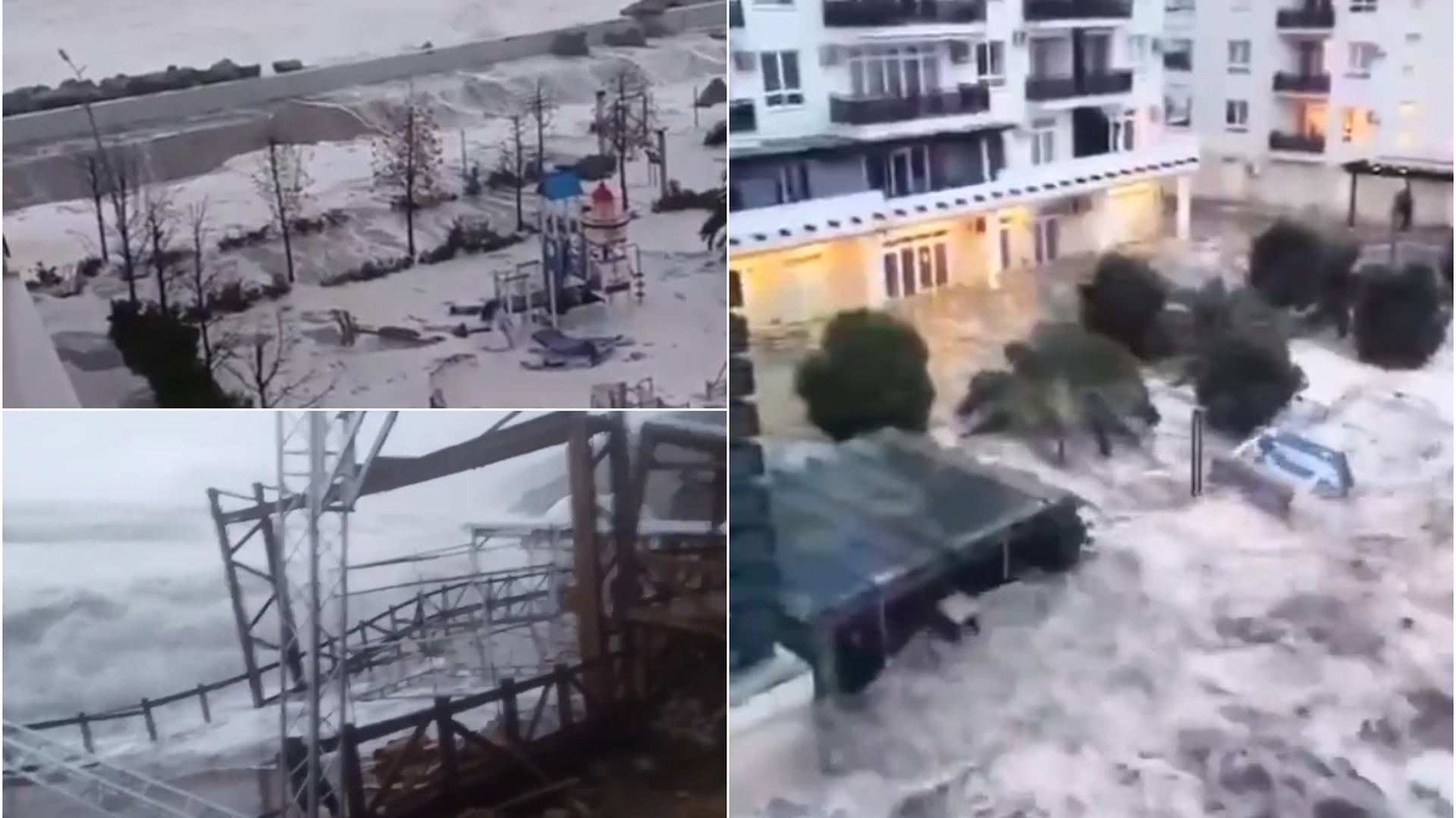 Furtuna violentă a afectat 500.000 de gospodării în Crimeea. Rusia, lovită de condiții meteo extreme