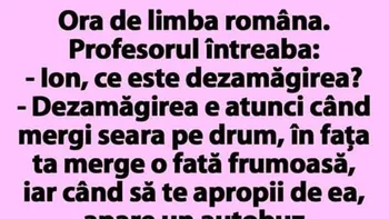 BANC | Bulă și definiția dezamăgirii