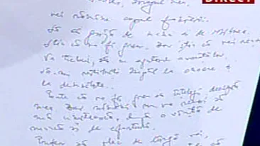 VIDEO Andrei Nastase, cu ochii in lacrimi! Vezi ce scrisoare de adio i-a lasat tatal lui cand a incercat sa se impuste!