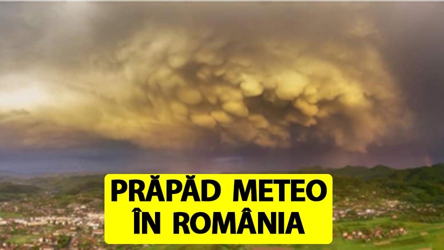 ANM anunță prăpădul meterologic! Urmează 13 ore feroce pentru România