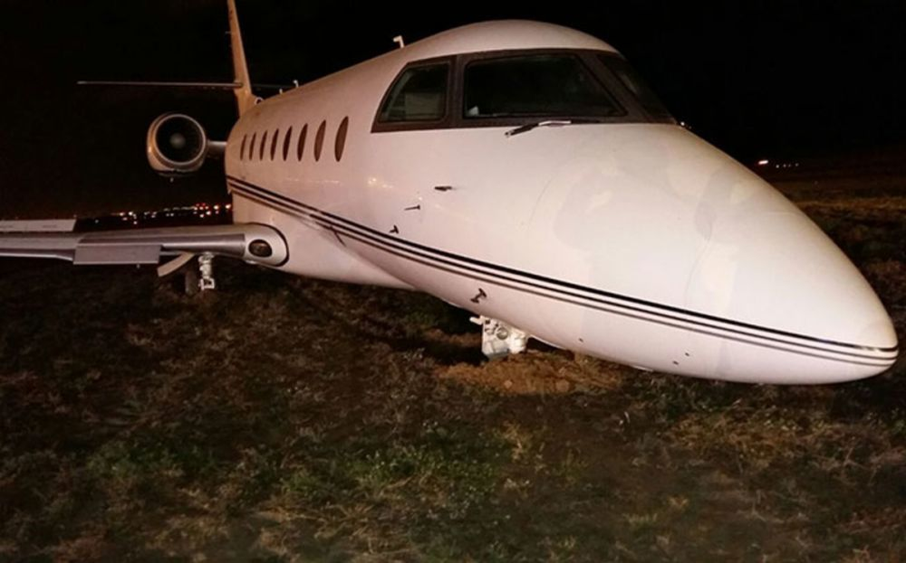 Avionul privat al lui CRISTIANO RONALDO s-a prăbuşit la Barcelona!