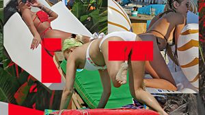 TOP sexy-vedete contorsioniste! Daniela Crudu, Bianca Drăgușanu sau Ramona Olaru au făcut ravagii pe litoral