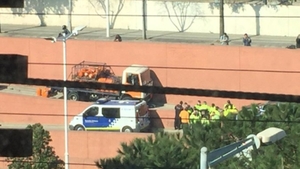 Un şofer care conducea un camion plin cu butelii de gaz, împuşcat în Spania!