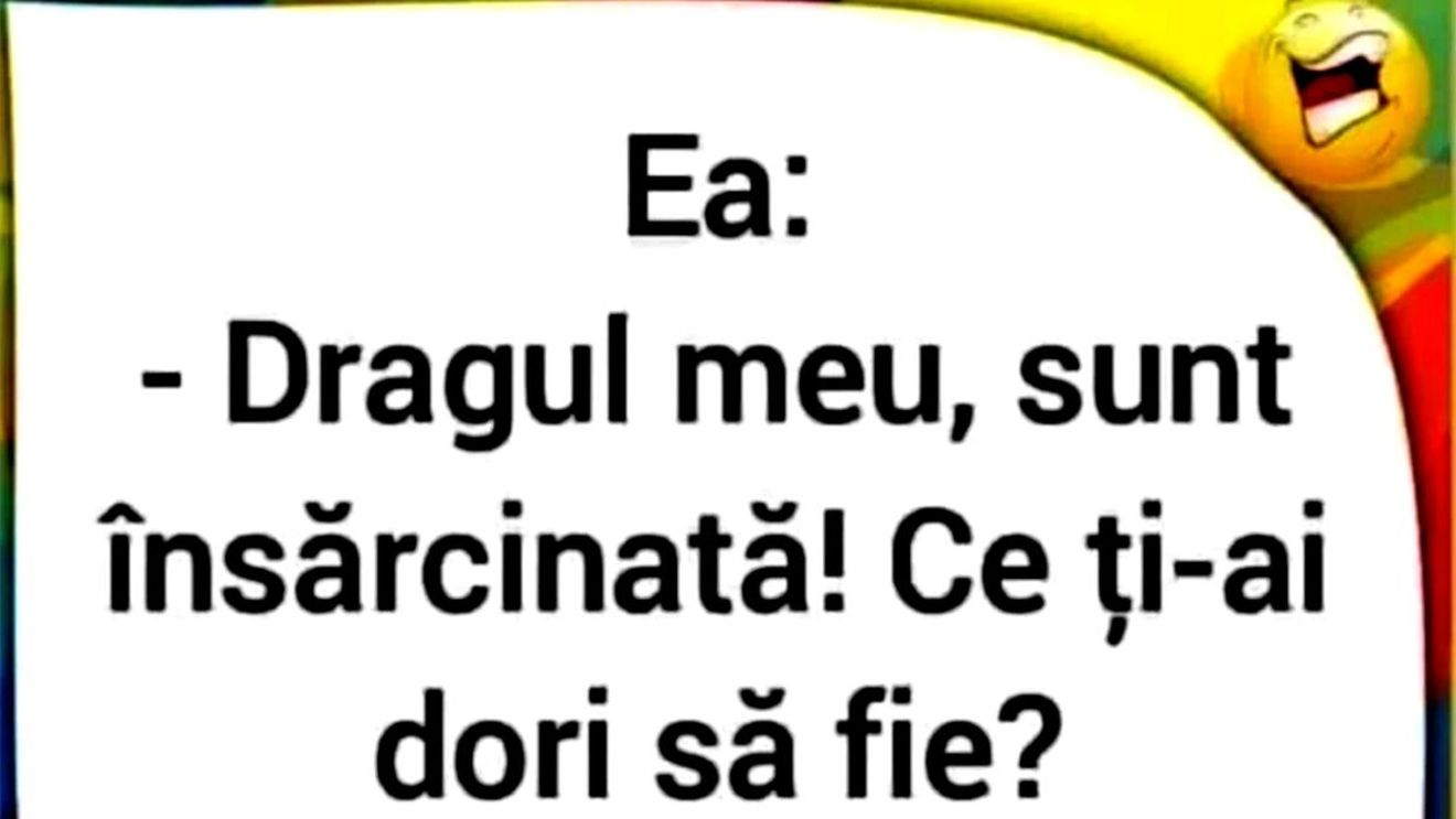 Bancul sfârșitului de săptămână | "Ce ți-ai dori să fie?"